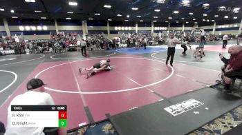 101 lbs Consi Of 16 #2 - Skylar Kool, Titans WC vs Delanie Knight, Wasatch WC