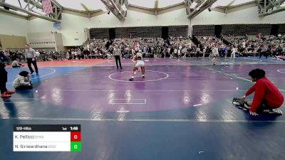 128-H lbs Round Of 32 - Kendricks Pellicci, Dynamic Wrestling vs Nelith Siriwardhana, Edge Wrestling