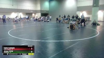 145 lbs Round 1 (16 Team) - Tate Turner, Iowa Gables vs Ryan Cook, Michigan