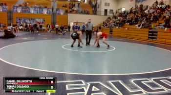 165 lbs Cons. Round 1 - Tobias Delgado, Century vs Daniel Dillworth, McMinnville