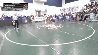 125 lbs Cons. Round 2 - Elisa Rocha, Shadow Hills vs Mila Cal Ortiz, Great Oak