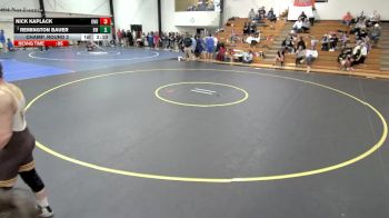 184 lbs Champ. Round 2 - Remington Bauer, Baldwin Wallace vs Nick Kaplack, Ohio Northern