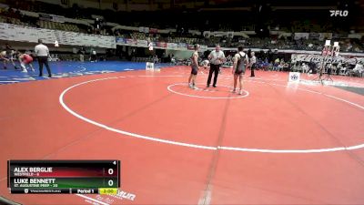 144 lbs Placement (16 Team) - Luke Bennett, St. Augustine Prep vs Alex Berglie, Westfield