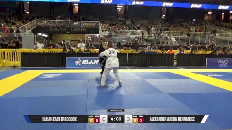 Alexander Austin Hernandez vs Isaiah East Craddock 2025 Pan Kids Jiu-Jitsu IBJJF Championship