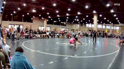 100 lbs Round 3 (4 Team) - Keyhani Reed, Mat Clash Beast Mode vs Hannah Ferrett, Elevation WC