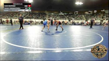 140 lbs Consi Of 8 #1 - Juan Martinez, Warhorse Wrestling Club vs Elijah OwensHowell, Standfast