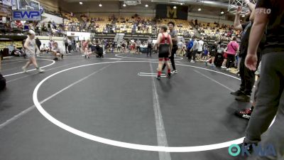 90 lbs 3rd Place - Sawyer Ward, Red Ryder Wrestling Club vs Brendan Sampley, Standfast OKC