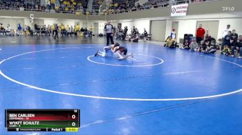 75 lbs Quarterfinals (8 Team) - Wyatt Schultz, LCWM vs Ben Carlsen, Centennial