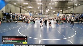 92 lbs Champ. Round 1 - Jackson Workman, Top Of Utah vs Austin Jiron, Riverton Wolf Pack Wrestling