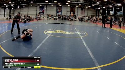 88 lbs Rd# 10- 4:00pm Saturday Final Pool - Antonio Slominsky, Team Gotcha vs Carter Ickes, Dynasty Black