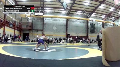 144 lbs Cons. Round 7 - Braylon Reynolds, Brownsburg vs Gavin Mangano, Shoreham-Wading River