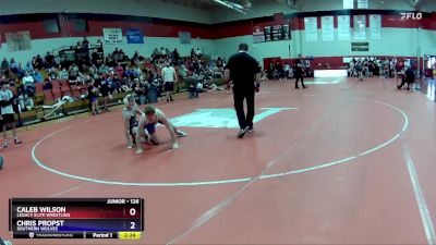 126 lbs Round 2 - Chris Propst, Southern Wolves vs Caleb Wilson, Legacy Elite Wrestling