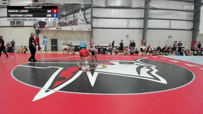 61 kg Cons. Round 6 - Marcel Lopez, Southern Illinois Regional Training Center vs Matthew Lopes, Lehigh Valley Wrestling RTC