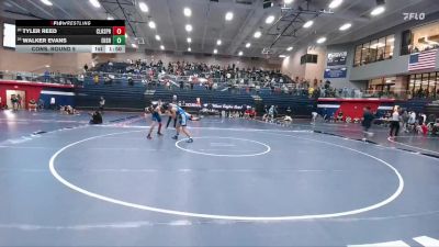 157 lbs Cons. Round 5 - Walker Evans, Episcopal High School- Houston (TX) vs Tyler Reed, League City Clear Springs