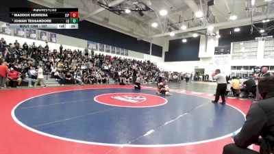 157 lbs 5th Place Match - Maddox Herrera, Esperanza vs Josiah Tessandore, La Quinta/LQ