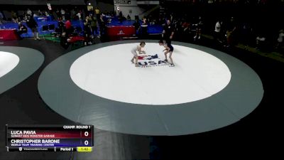 67 lbs Cons. Semi - Luca Pavia, Sunkist Kids Monster Garage vs Christopher Barone, World Team Training Center