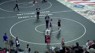 120 lbs Champ. Round 1 - Payden Coughlin, Kingsbury County vs Alexis Brenden, Yankton