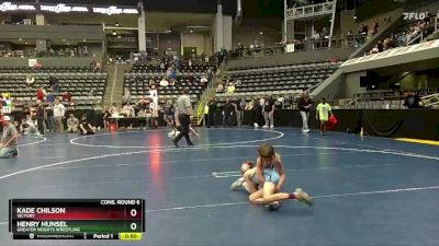 60 lbs Cons. Round 6 - Kade Chilson, Victory vs Henry Hunsel, Greater Heights Wrestling