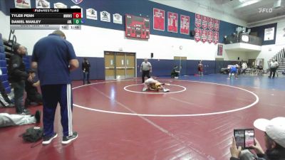 122 lbs Semifinal - Daniel Manley, Arlington vs Tyler Penh, Mira Mesa Wrestling Club