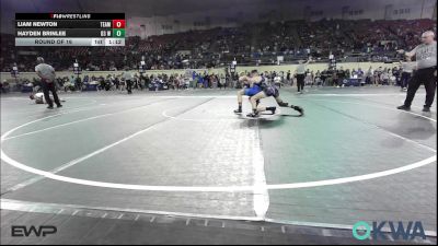 119 lbs Round Of 16 - Liam Newton, Team Tulsa Wrestling Club vs Hayden Brinlee, D3 Wrestling Cluib