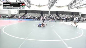 96-I lbs Consi Of 4 - Reid Miles, Gentile Trained vs Alexander Poh, Vougar Honor Wrestling