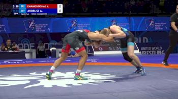 74 kg 1/8 Final - Yones Aliakbar Emamichoghaei, Iran vs Aimar Andruse, Estonia