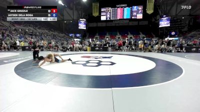 157 lbs Cons. Rd Of 32 - Jace Grizzle, KS vs Jayden Dela Rosa, CA