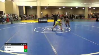 92 lbs Quarterfinal - Cruz Garcia, Naples Wrestling Club vs Josiah Puller, Ohio