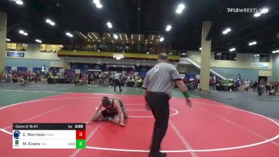 165 lbs Consi Of 16 #1 - Caden Morrison, Penn State WC vs Marques Evans, Sacramento State