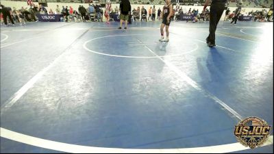 58 lbs Semifinal - Kellen Rupp, Perry Wrestling Academy vs Karter Kaulaity, Chickasha Youth Wrestling
