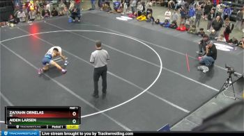 106 lbs Champ. Round 1 - Zaiyahn Ornelas, NE vs Aiden Larsen, IL