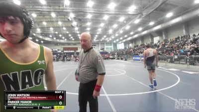 170 lbs Round 2 (3 Team) - Evan Riedesel, Chautauqua Lake-Westfield-Panama vs Ashton Trombley, Northern Adirondack Sr HS