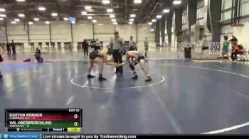 105 lbs Round 5 (6 Team) - Daxton Bonner, Sanderson W.A. vs Wil Oberbroeckling, Iowa Black