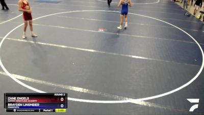 136 lbs Round 2 - Zane Engels, Summit Wrestling Academy vs Brayden Linsmeier, Minnesota