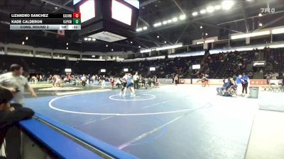 285 lbs Cons. Round 2 - Kade Calderon, Glacier Peak vs Lizandro Sanchez, Cashmere
