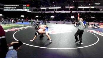 285 lbs Cons. Round 2 - Ulysses Betancourt, Cashmere vs Narinder Chana, Everett