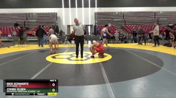 159 lbs Round 1 (8 Team) - Cohen Olsen, Roundtree Wrestling Academy vs Nick Schwartz, PA Alliance
