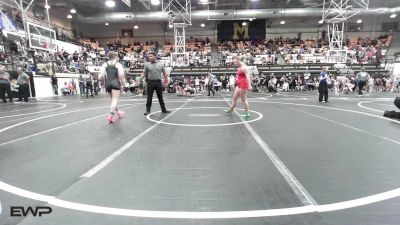 126 lbs Quarterfinal - Brayden Stout, Choctaw Ironman vs Bex Dewey-Benda, Standfast OKC