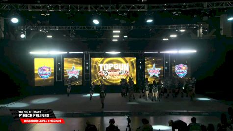 Top Gun All Stars - F1erce Felines [2026 D1 Senior Level 1 Medium Day 2] 2026 US Open Cheerleading & Dance Championship