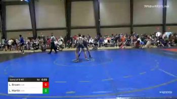 105 lbs Consolation - Landon Brown, Guerrilla Wrestling Academy vs Lane Martin, Guerrilla Wrestling Academy