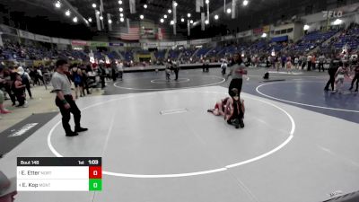 77 lbs Semifinal - Eban Etter, North Fork vs Eli Kop, Montezuma-Cortez