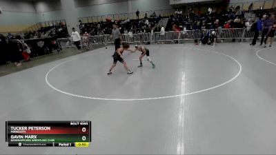 84 lbs Cons. Semi - Tucker Peterson, Minnesota vs Gavin Marx, 605Grapplers Wrestling Club