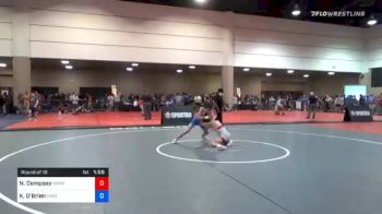 126 lbs Prelims - Nicolas Dempsey, Warrior Wrestling Club vs Kevin O'Brien, North Carolina