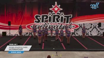 Divine Athletics Cheer - Ultraviolet [2024 L2 Senior Day 1] 2024 Spirit Unlimited Harrisburg Challenge