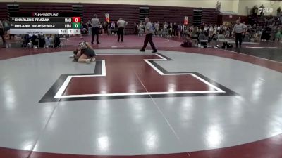 140 lbs Round 3 - Charlene Prazak, Mason City vs Melanie Bruesewitz, Osage