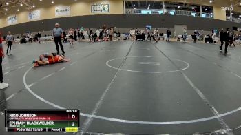 76 lbs Quarterfinal - Niko Johnson, Capital City Wrestling Club vs Ephraim Blackwelder, Irontide