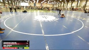 88 lbs Rd# 8- 12:30pm Saturday Final Pool - Jonathan Crouse, Great Neck WC National Team vs Reid Reiner, Team Ohio