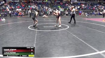 96 lbs Cons. Semi - Shane Stream, Lincoln-Way WC vs Lukas Foster, Callan Wrestling Academy