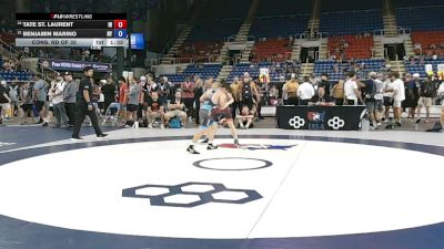 113 lbs Cons. Rd Of 32 - Tate St. Laurent, Indiana vs Benjamin Marino, New York