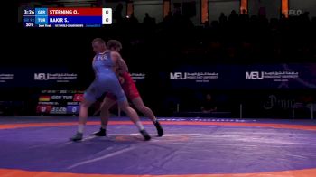 92 kg 1/2 Final - Ole Sterning, Germany vs Serkan Bakir, Turkiye